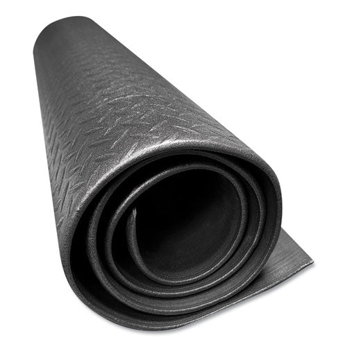 Crown Tuff-spun Foot Lover Diamond Surface Mat Rectangular 36x60 Black