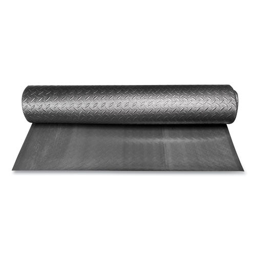 Crown Tuff-spun Foot Lover Diamond Surface Mat Rectangular 36x60 Black