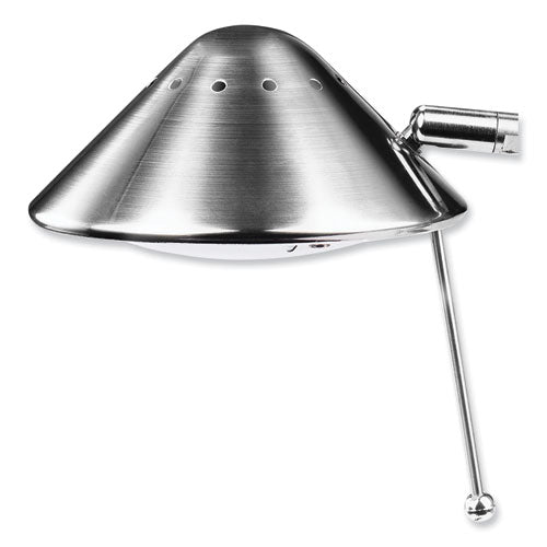 V-Light Halogen Lamp With 3-point Adjustable Arm 15" High Brushed Nickel