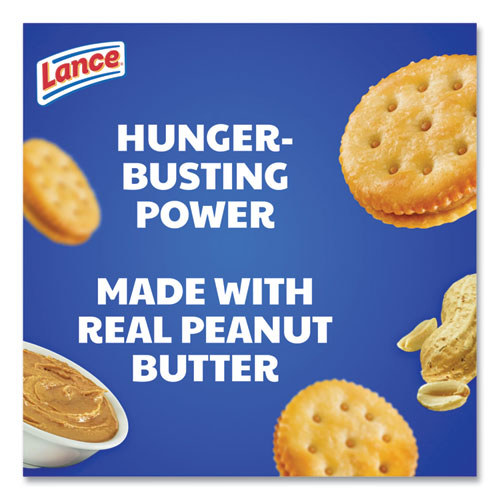 Lance Toasty Crackers Peanut Butter 1.25 Oz Packet 24/box