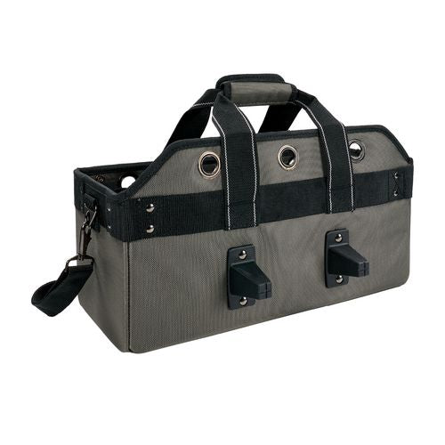 Ergodyne Arsenal 5844 Bucket Truck Tool Bag W/tool Tethering Attachment Points 18x7.5x7.5 Polyester Gray Ships In 1-3 Bus Days