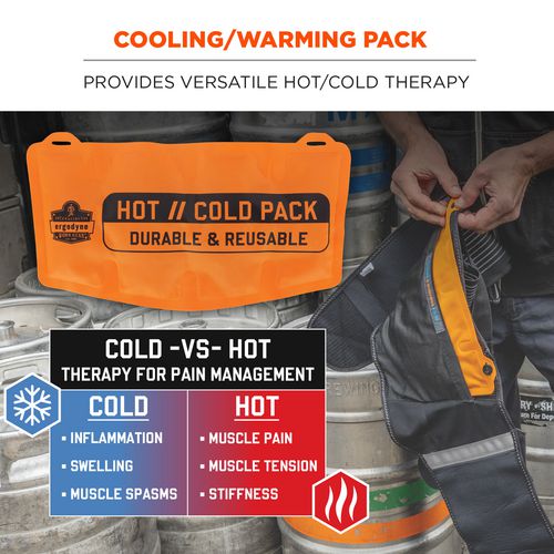 Ergodyne Proflex 6275 Reusable Hot/cold Pack Replacement 13x6.7 2/pack