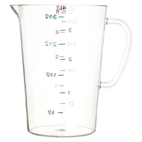 Carlisle Commercial Measuring Cup 1 Gal Clear