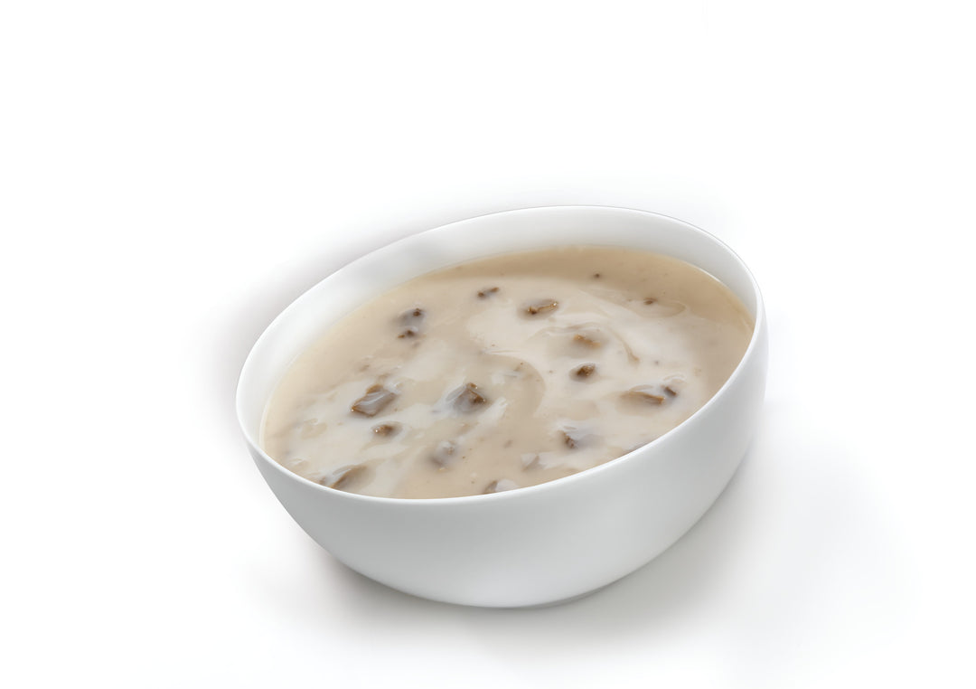Campbell's Classic Low Sodium Cream Of Mushroom Shelf Stable Soup-49.5 oz.-12/Case