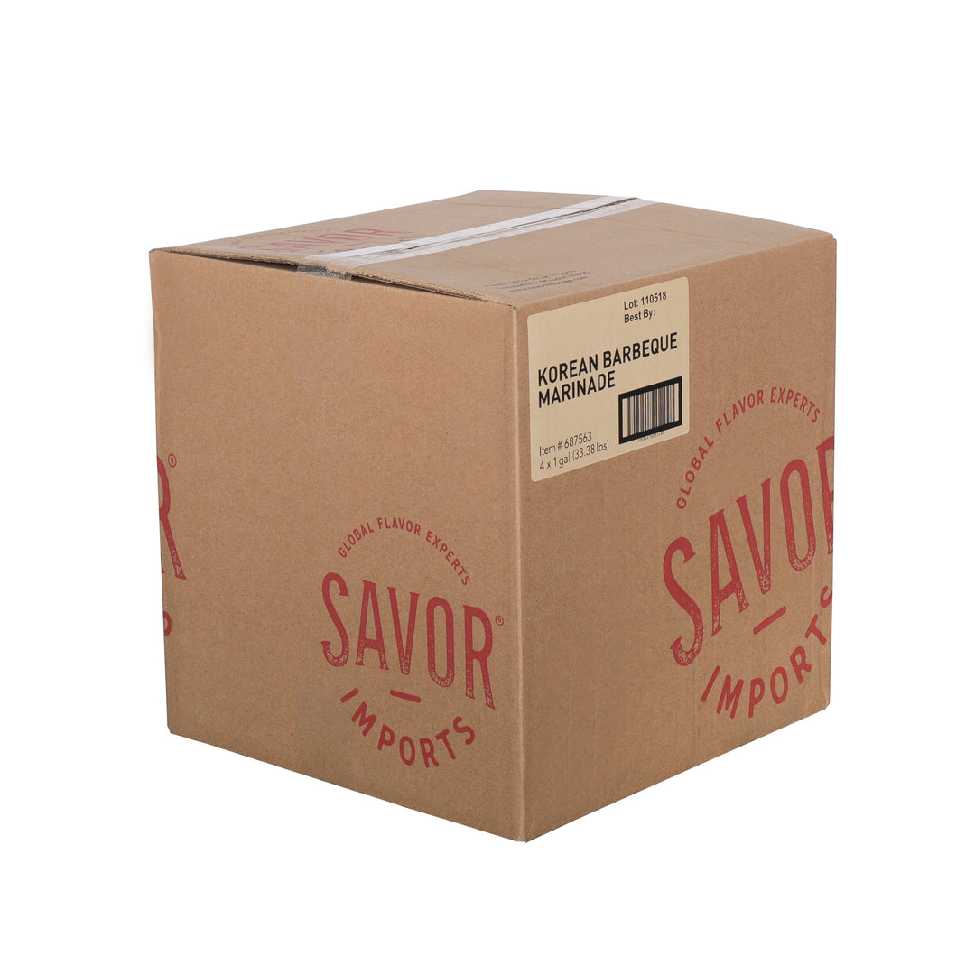 Savor Imports Korean Barbecue Marinade-1 Gallon-4/Case