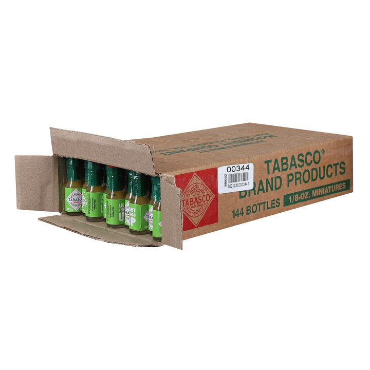 Tabasco Miniature Green Pepper Hot Sauce Single Serve-0.125 fl oz.-144/Case
