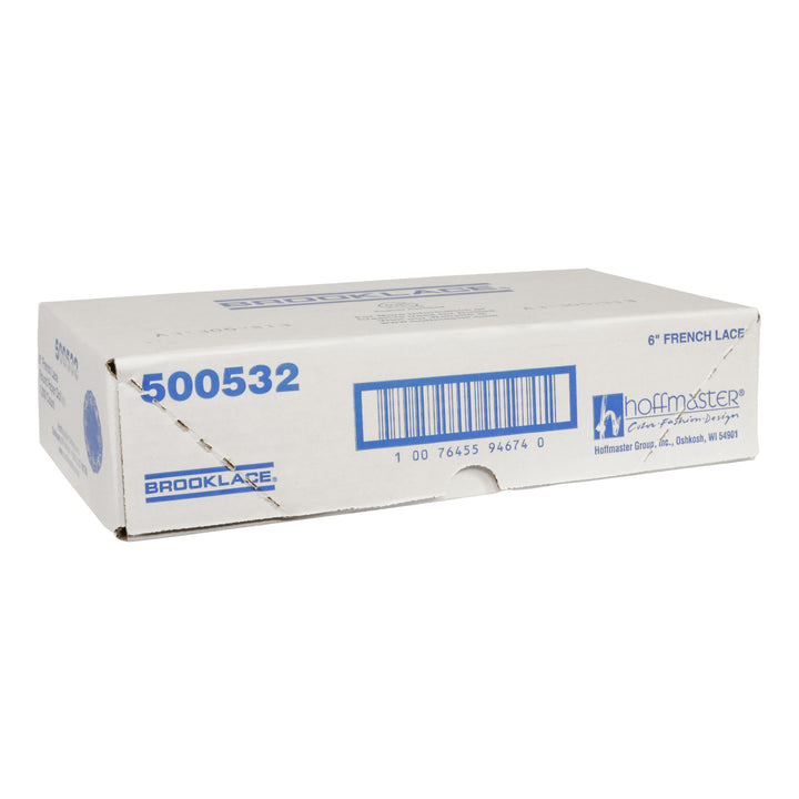 Brooklace Lace Doily White 6 Inch Round French-1000 Each-1/Case