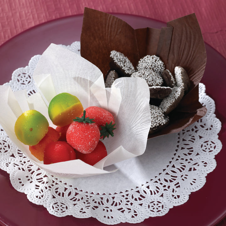 Brooklace Lace Doily White 6 Inch Round French-1000 Each-1/Case