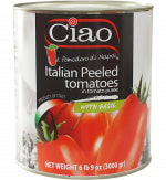 Savor Imports Dop Peeled San Marzano Tomatoes-3 Kilogram-6/Case