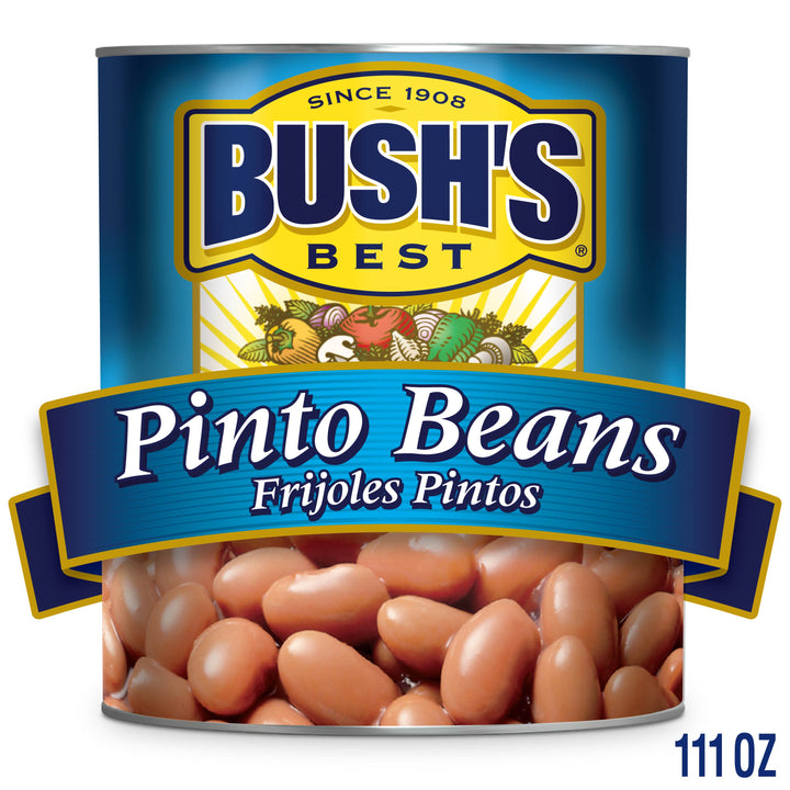Bush's Best Fancy Pinto Beans-111 oz.-6/Case