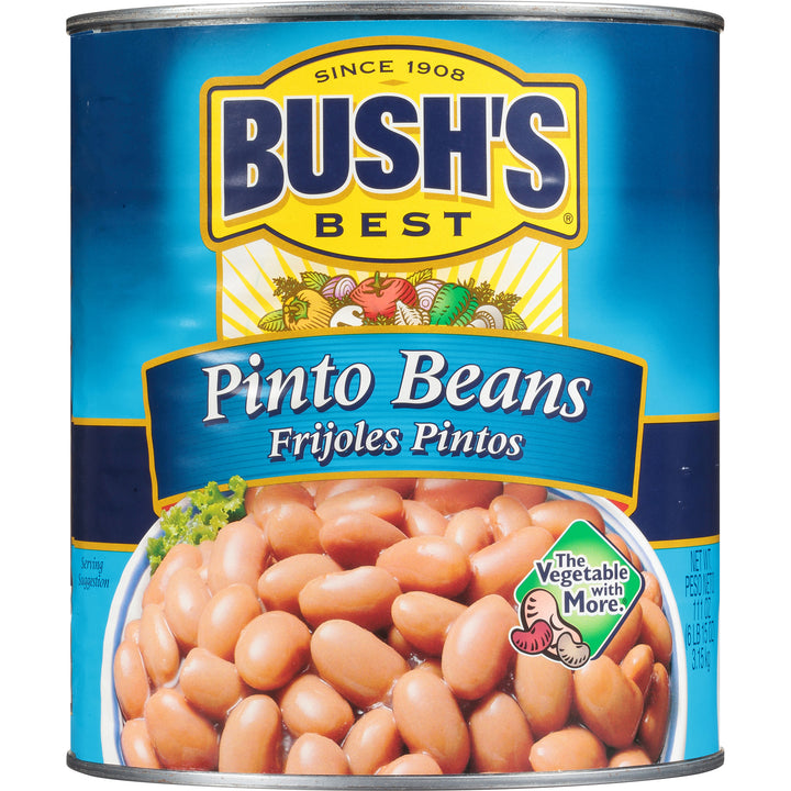 Bush's Best Fancy Pinto Beans-111 oz.-6/Case