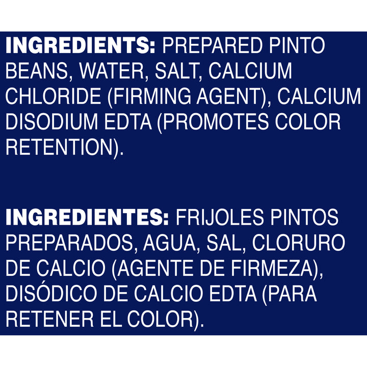 Bush's Best Fancy Pinto Beans-111 oz.-6/Case