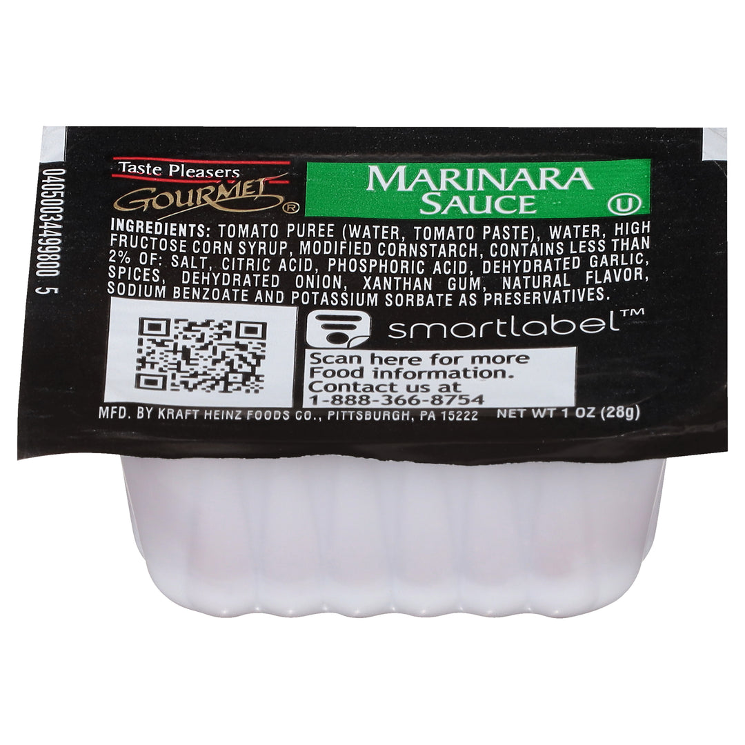 Taste Pleasers Sauce Marinara-1 oz.-100/Case
