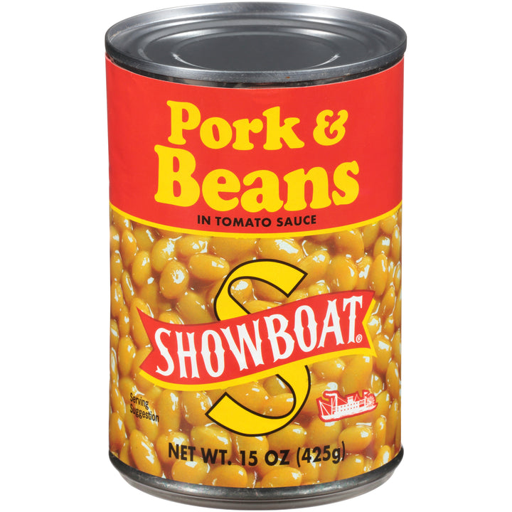 Showboat Bean Pork & Beans-15 oz.-12/Case