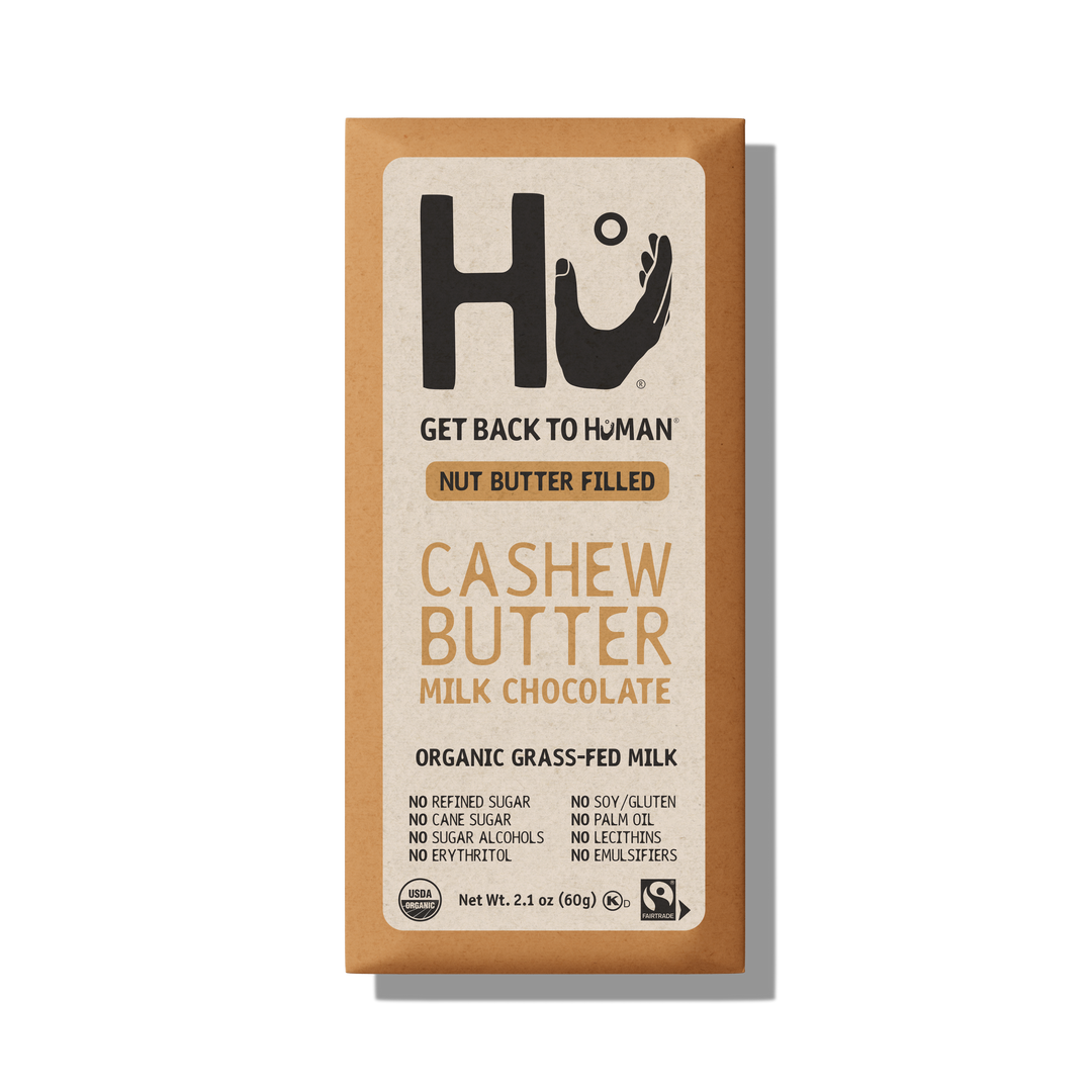 Hu Cashew Butter Milk Chocolate Bar-2.1 oz.-6/Box-4/Case