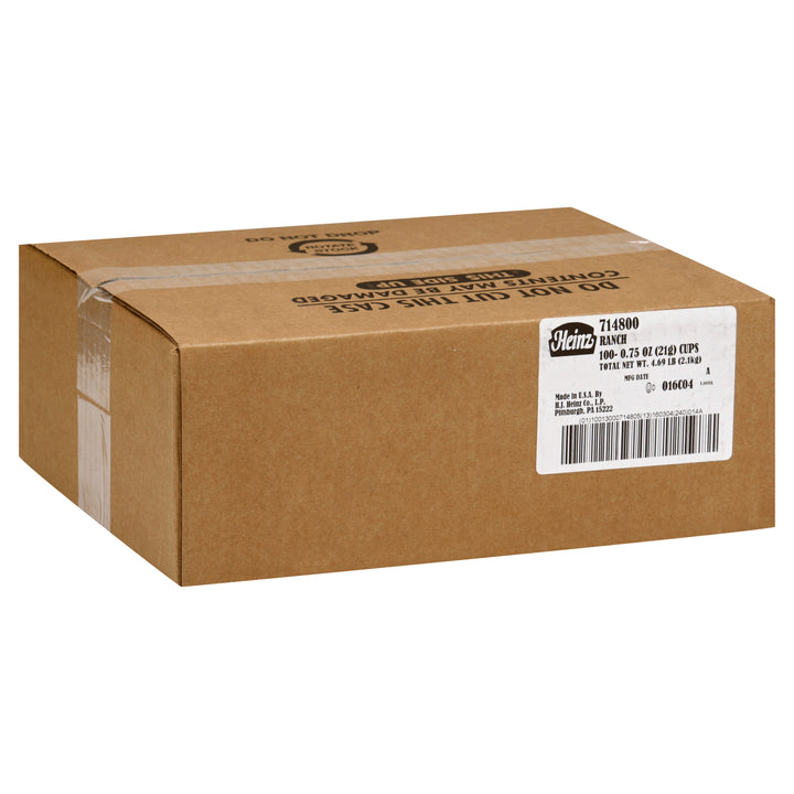 Heinz Buttermilk Ranch Dunk Cup Dressing-4.688 lb.-1/Case