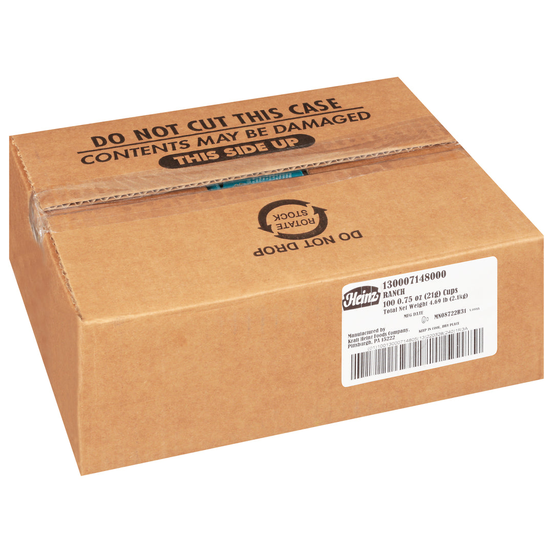Heinz Buttermilk Ranch Dunk Cup Dressing-4.688 lb.-1/Case