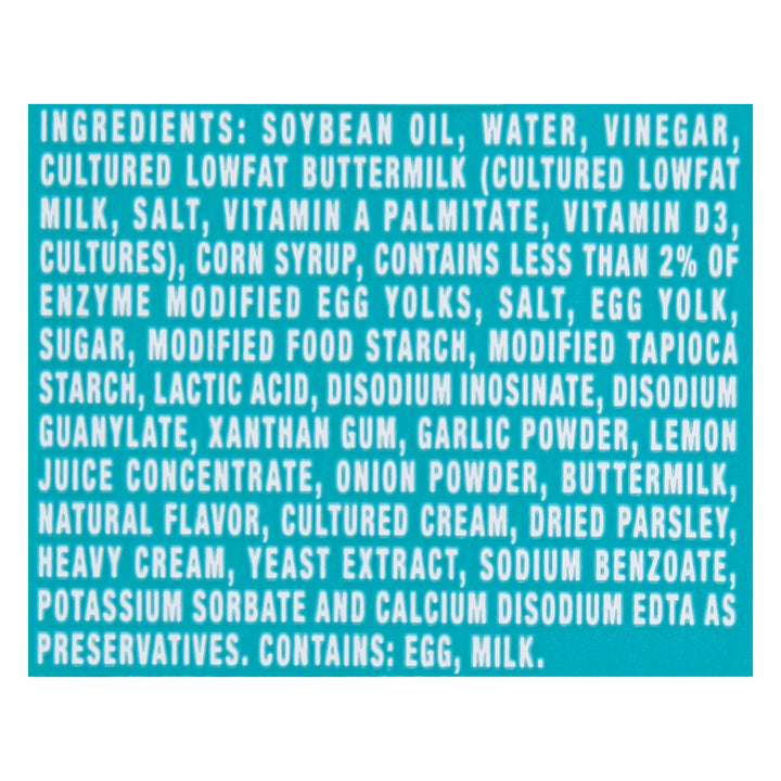 Heinz Buttermilk Ranch Dunk Cup Dressing-4.688 lb.-1/Case