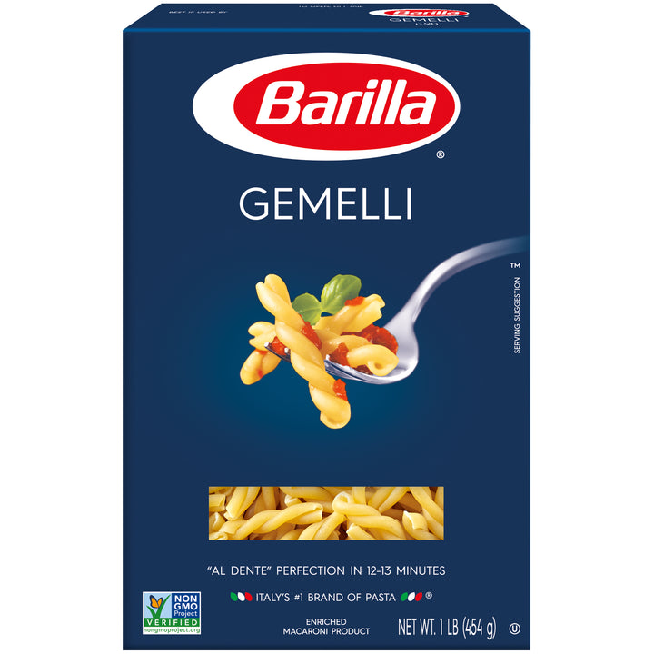 Barilla Gemelli Pasta-16 oz.-16/Case