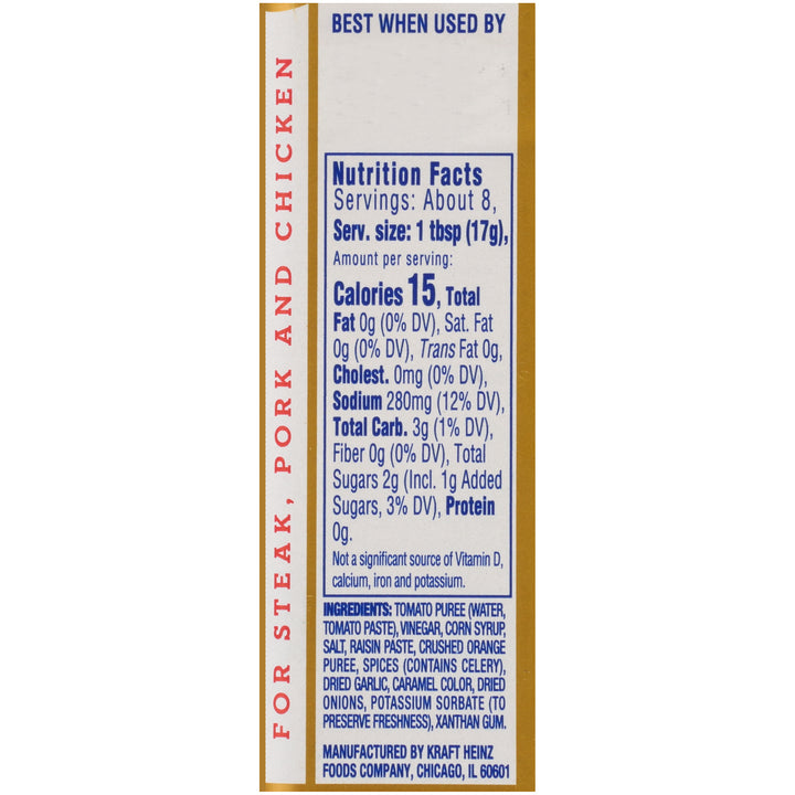 A.1. Original Steak Sauce Bottle-5 oz.-24/Case