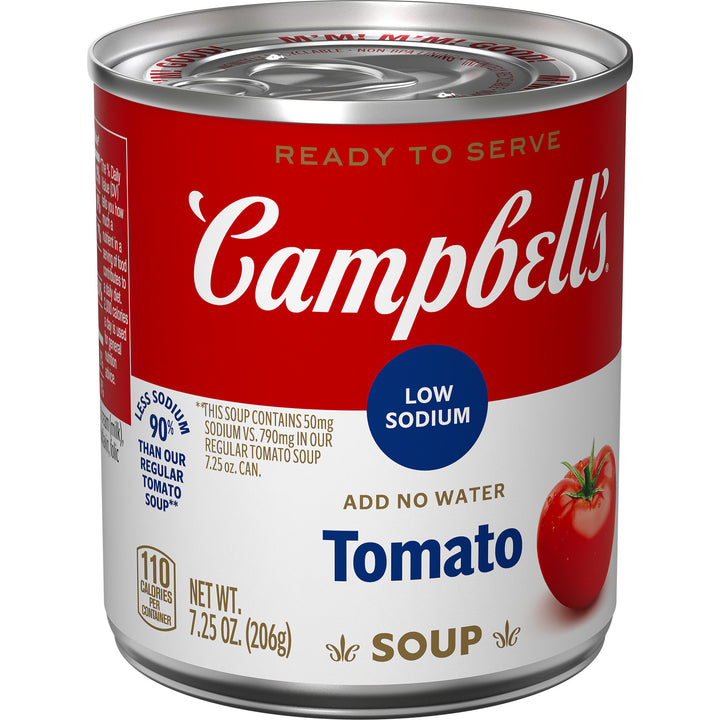 Campbell's Classic Low Sodium Tomato Shelf Stable Soup-7.25 oz.-24/Case