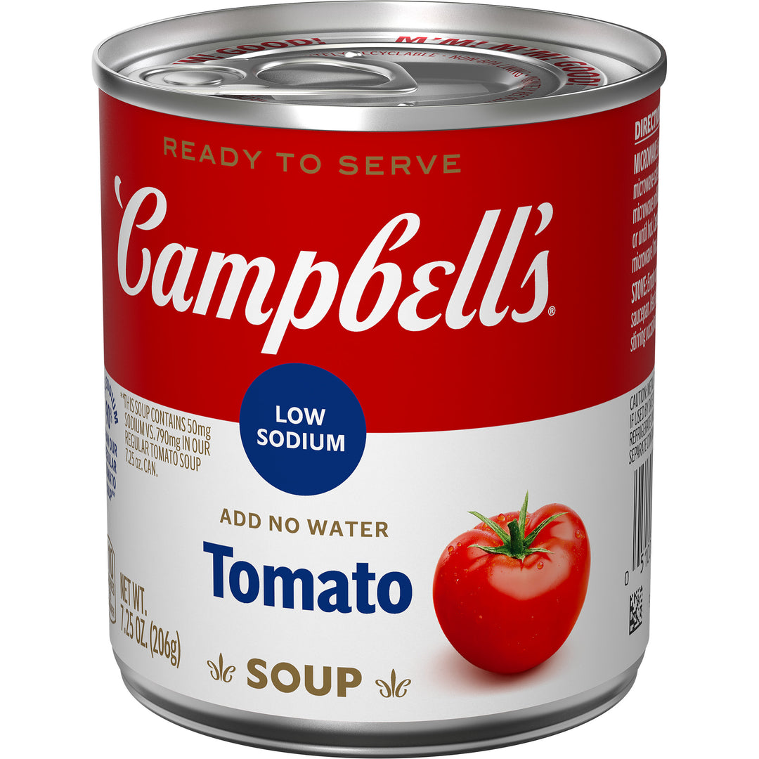 Campbell's Classic Low Sodium Tomato Shelf Stable Soup-7.25 oz.-24/Case