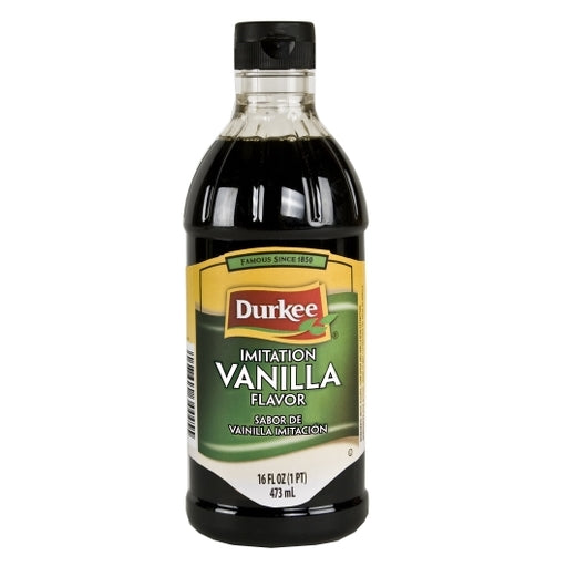 Durkee Imitation Vanilla Flavoring-16 fl oz.-6/Case