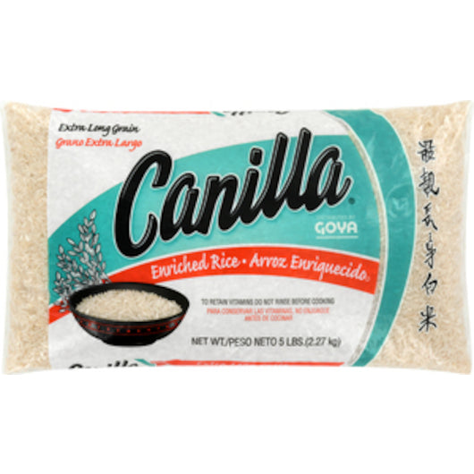Goya Canilla Long Grain Rice-5 lb.-12/Case