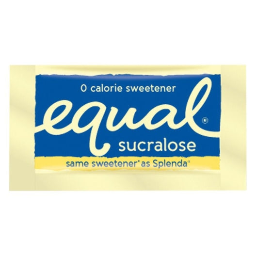 Equal Yellow Single Serve Packets-1 Gram-2000/Case