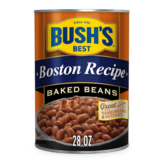 Bush's Best Boston Recipe Baked Beans-28 oz.-12/Case