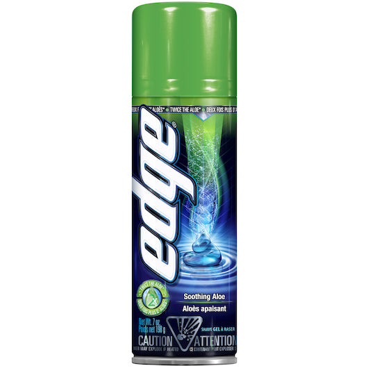 Edge Shave Gel Soothing Aloe-7 oz.-6/Case