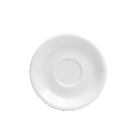 Oneida Buffalo Bright White A.D. Saucer 4 1/4"-1 Each-36/Case