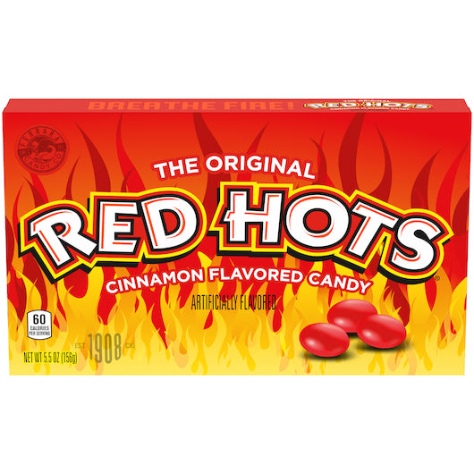 Red Hots Red Hot Original Theatre Box-5.5 oz.-12/Case