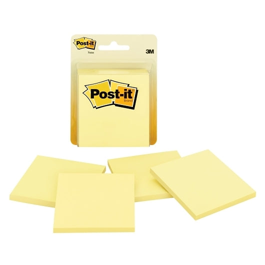 Post-It Notes 50 Sheets/Pad-200 Count-6/Box-8/Case