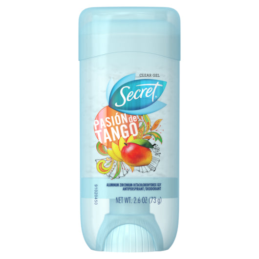 Secret Scent Expressions Clear Gel Antiperspirant/Deodorant-2.6 oz.-6/Box-2/Case