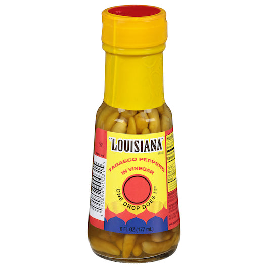 Louisiana Tabasco Peppers In Vinegar-6 fl oz.s-12/Case