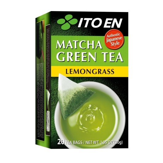 Ito En Matcha Green Tea Bags Lemongrass-1.05 oz.-8/Case