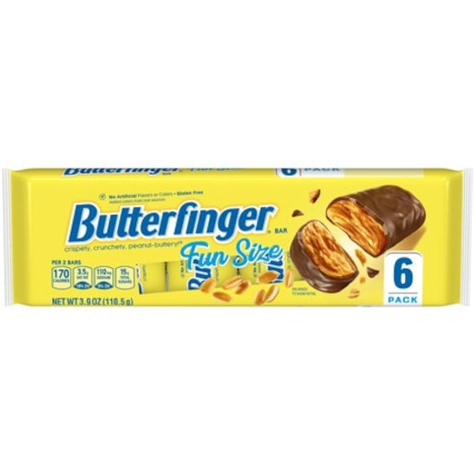 Butterfinger Fun Size Multipack-3.9 oz.-24/Case