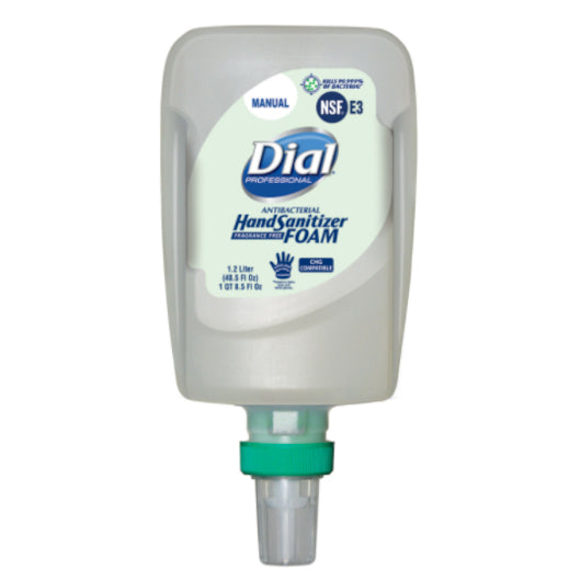 Dial Gel Hand Sanitizer Touch Free Refill-33.8 fl oz.s-3/Case