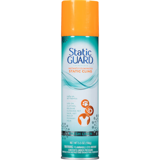 Static Guard Static Guard Fabric Spray Fresh Linen-5.5 oz.-6/Case