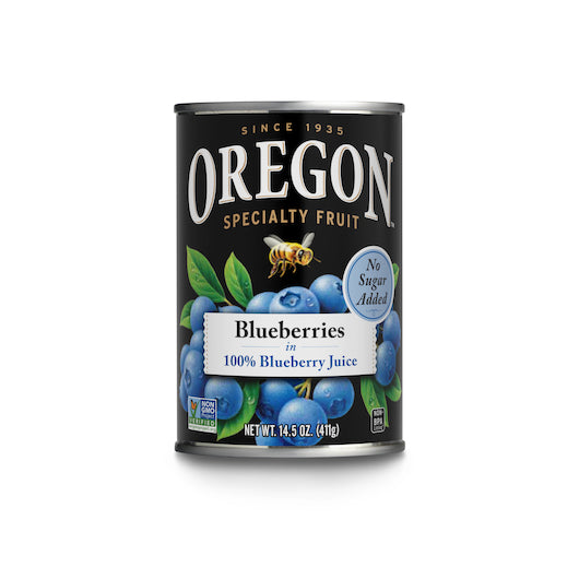 Oregon Fruit Product Blueberries In Juice-14.5 oz.-8/Case