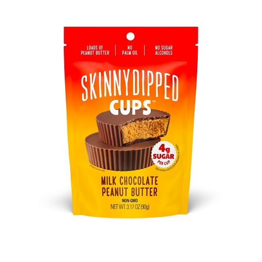 Skinny Dipped Milk Chocolate Peanut Butter Cups-3.17 oz.-10/Case