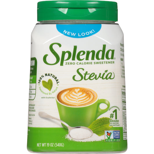Splenda Stevia Zero Jar-19 oz.-6/Case