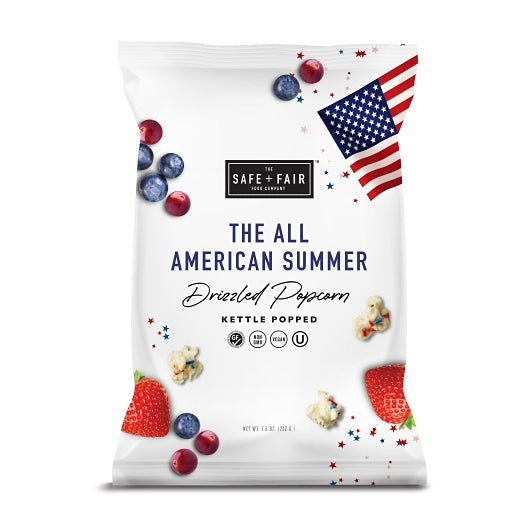 Safe + Fair All American Drizzled Popcorn-2.4 lb.-5/Case