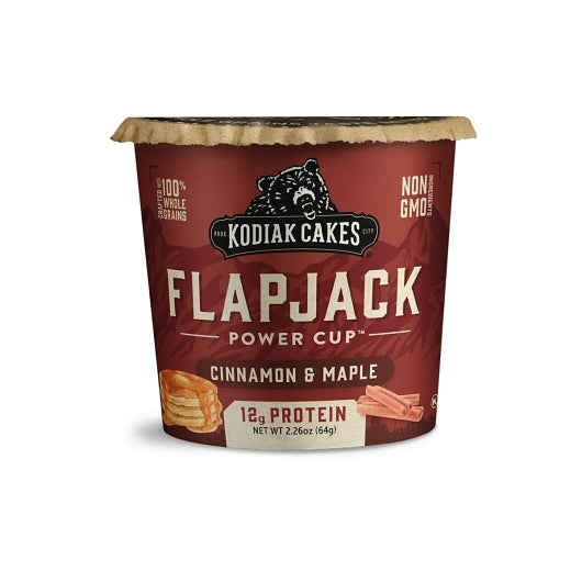 Kodiak Cakes Cinnamon & Maple Flapjack Cup-2.26 oz.-12/Case