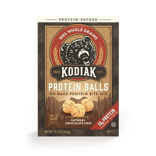 Kodiak Cakes Oat Chocolate Chip Protein Balls-12.7 oz.-6/Case