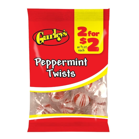 Gurley's Peppermint Twist Hard-2.5 Each-12/Case