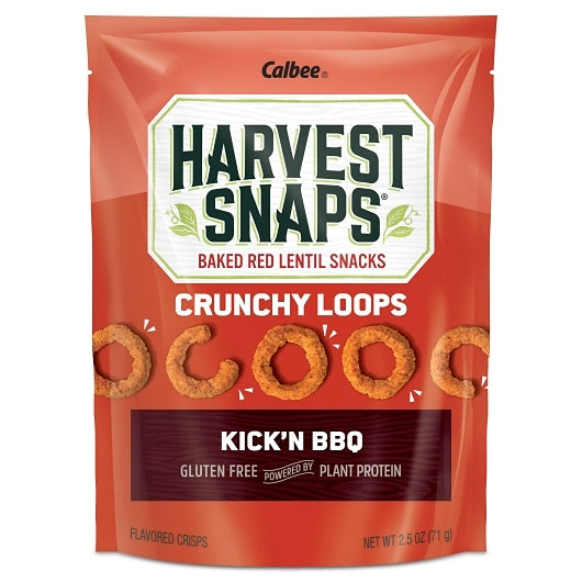 4C カットアウトプラス 1クリップ ショート 11リンク 140g ショート Harvest Snaps Red Lentil Crunchy Loops Kickn Bbq-2.5 oz.-12/Case
