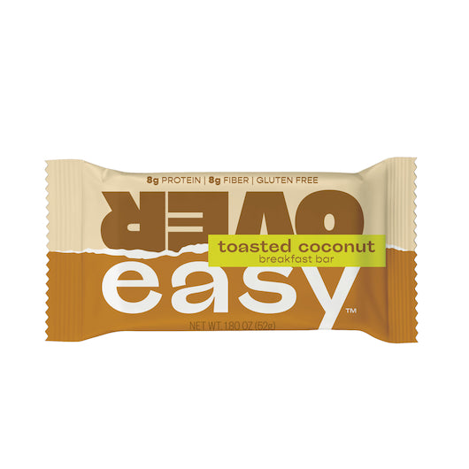 Over Easy Toasted Coconut Breakfast Bar-1.8 oz.-12/Box-12/Case
