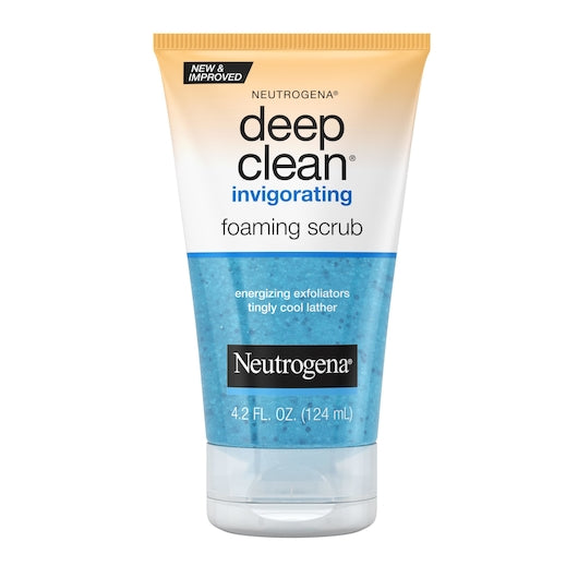 Neutrogena Deep Clean Foam Scrub-4.2 fl oz.s-3/Box-4/Case